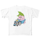 こもびーとよっしーのお店のお手伝いこもびー All-Over Print T-Shirt