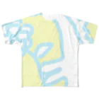 kasumiyolosiyomisuの白馬と花 All-Over Print T-Shirt