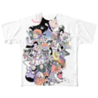 川村マユ見のriver_village_69 All-Over Print T-Shirt