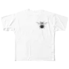 makkura.のクマバチ(xylcopa.) フルグラフィックTシャツ