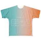 れおまるのMaxwell eq. All-Over Print T-Shirt