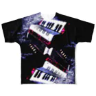  1st Shunzo's boutique のToy accordion  All-Over Print T-Shirt