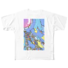 ナナフシ堂　雑貨部屋の回路 2 All-Over Print T-Shirt