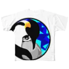 ælicoの親子ペンギン All-Over Print T-Shirt