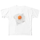 miniの溶ける目玉焼き フルグラフィックTシャツ