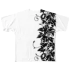 ælicoの朝顔 All-Over Print T-Shirt