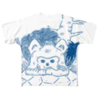 ハイエナズクラブのあおむろひろゆき×ハイエナズクラブ(その2) All-Over Print T-Shirt