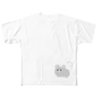 Kuro*s Brandのネズミっぽいなにか フルグラフィックTシャツ