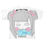 萌乃莉奈＠モエノブランドの萌乃の鯖 All-Over Print T-Shirt