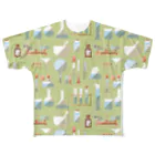 ぴより子のおみせの理科室にあるもの All-Over Print T-Shirt