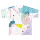 itohidemi.shopの夢で逢えたら フルグラフィックTシャツ