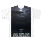 ælicoのmoonlight garden 02 All-Over Print T-Shirt