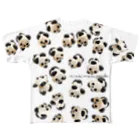 ninkimonopandaのニンキモノパンダいっぱい All-Over Print T-Shirt