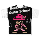 Rock★Star Guitar School 公式Goodsのロック★スターおしゃれアイテム フルグラフィックTシャツ