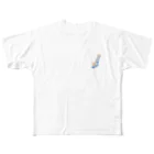 momococoショップのアオウミウシTシャツ フルグラフィックTシャツ