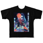 新波 歩/ARSWALKERのNEO SHIBUYA STREET BALLERS【スポーツ兼用】 All-Over Print T-Shirt