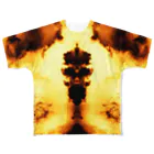  1st Shunzo's boutique のRorschach 4 All-Over Print T-Shirt