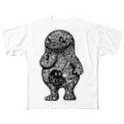  Dark blancoのDark blanco "Monster 13" フルグラフィックTシャツ