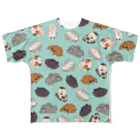 タタナ幻獣館のクモネコまみれ All-Over Print T-Shirt