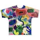 かなもけんの謎の種の庭 All-Over Print T-Shirt