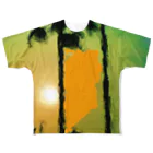 HaveーFun 嘉のHave-Fun Photo Playヤシの木その１ All-Over Print T-Shirt