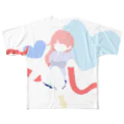 小雨屋さんは静かに暮らしていたいの夕子ちゃん第２弾 フルグラフィックTシャツ