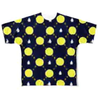 わかのお月さまとおばけ All-Over Print T-Shirt