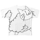 もこねこのもこねこ All-Over Print T-Shirt