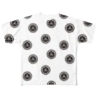 KOMIDESIGN_SUZURISHOPの剣片喰 All-Over Print T-Shirt