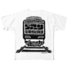 ELECTRICLADY LABOの電車　音遊び　train mania#2 フルグラフィックTシャツ