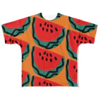 LEMOLEMONのスイカ（オレンジ） All-Over Print T-Shirt