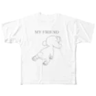 Hi-Bo©️のＭＹ　ＦＲＩＥＮＤ フルグラフィックTシャツ