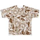 Y/S MarrowのLuxury Brown All-Over Print T-Shirt