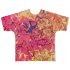 tmtのretro color All-Over Print T-Shirt