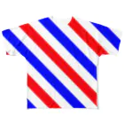 KT DESIGN LABORATORYのBarber Trico フルグラフィックTシャツ