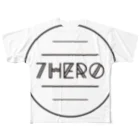 イチぞうの7HERO フルグラフィックTシャツ