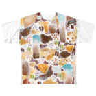 Furuya Tomoyoのコーヒーの概念 All-Over Print T-Shirt