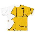 カカオのゴールデンレトリバー　犬 All-Over Print T-Shirt