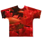 konikoniの金魚Red フルグラフィックTシャツ