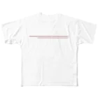 KENZのシンプルライン　ブラウン All-Over Print T-Shirt