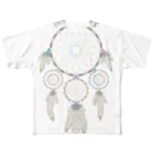 GubbishのDreamcatcher（淡色ボディ用） フルグラフィックTシャツ