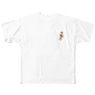 tae/多恵のHONNOKIMOCHI All-Over Print T-Shirt