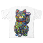 kachino-T-noraの招き猫 All-Over Print T-Shirt