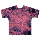  1st Shunzo's boutique の薔薇の記憶 フルグラフィックTシャツ