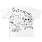 YMのはちたろうの「ﾌﾙﾎﾞｯｺにしてやんよ！」 All-Over Print T-Shirt