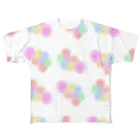 山田(偽名)の水彩花 All-Over Print T-Shirt