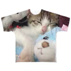 nyapikopiのganmo子猫 フルグラフィックTシャツ