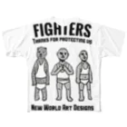 newworldartdesignsのFIGHTERS All-Over Print T-Shirt