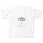 サユリアリティネオ🛸のUFOから宇宙人 All-Over Print T-Shirt