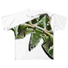 NATURE GOの緑迷彩 フルグラフィックTシャツ